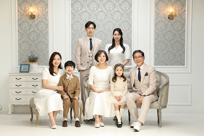 대가족사진
