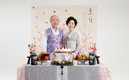 칠순,팔순 심플상차림